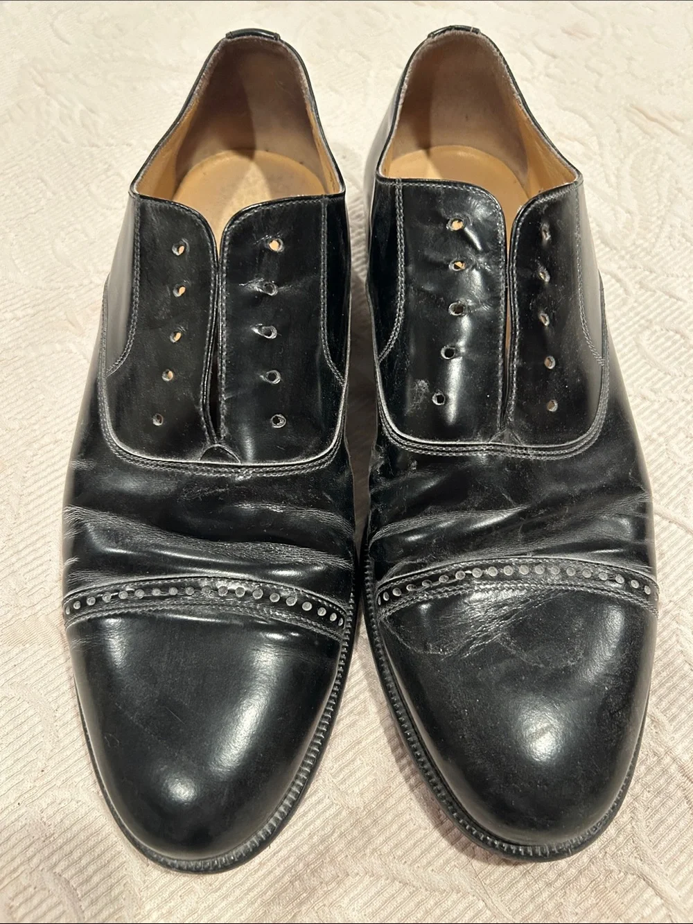Bruno Magli Men's Black Leather Dress shoes